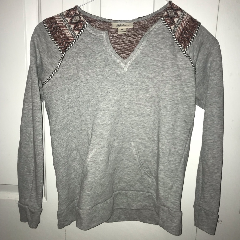 Grey long sleeve